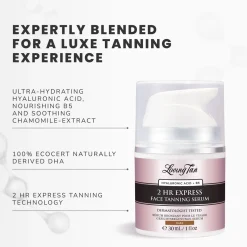 2 HR Express Face Tanning Serum