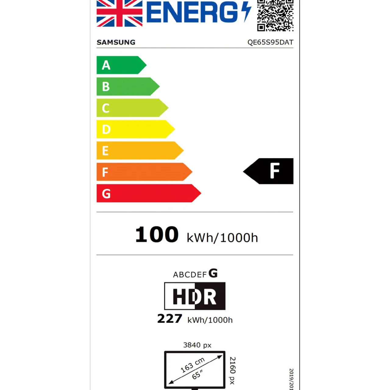 Best SAMSUNG 65" S95D OLED 4K Smart TV One Connect Box