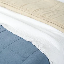 300 Thread Count Cotton Sateen Sheet Set White