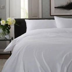 Hot THE LYNDON COMPANY 1000 Thread Count Duvet Set White