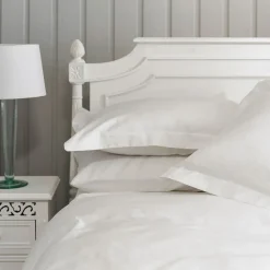 Best THE LYNDON COMPANY 400 Thread Count Duvet Set White