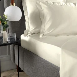 400 Thread Count Fitted Sheet Ivory