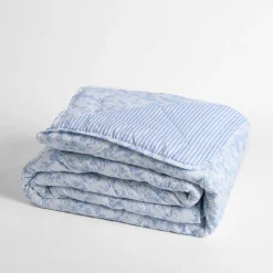 Sale FOXFORD 180 Thread Count Garden Bouquet Quilted Blanket
