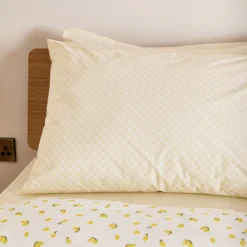 180 Thread Count Lemon Trellis Pillowcase Set