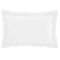 500 Thread Count Oxford Pillowcase White