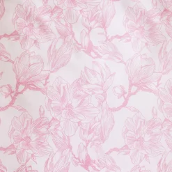 Best FOXFORD 300 Thread Count Pink Magnolia Duvet Set