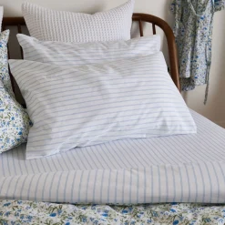 Outlet FOXFORD 180 Thread Count Pinstripe Pillowcase Set