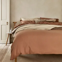 200 Thread Count Retreat King Pillowcase Pair Clay