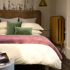 Sale CHRISTY 400 Thread Count Sateen Duvet Set Gold