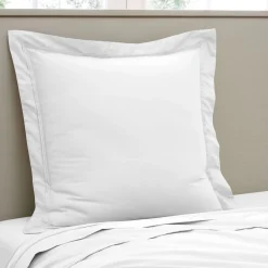 Discount DORMA 500 Thread Count Square Pillowcase White
