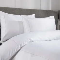 Clearance KARLA BREE 800 Thread Count Standard Pillowcase Pair White