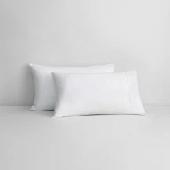 Hot SHERIDAN 1000 Thread Count Standard Pillowcase Pair Snow