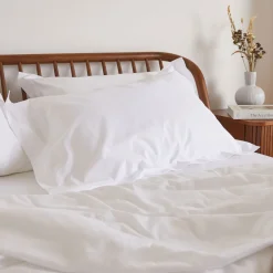 300 Thread Count White Oxford Pillowcase Set
