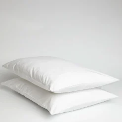 300 Thread Count White Sateen Pillowcase Set