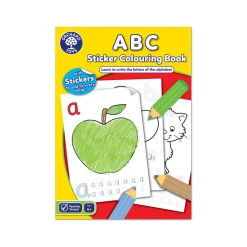 ABC Sticker Colouring Book