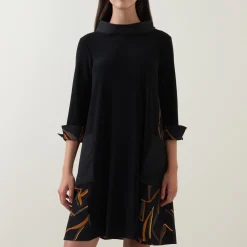 Abstract Print Mini Dress