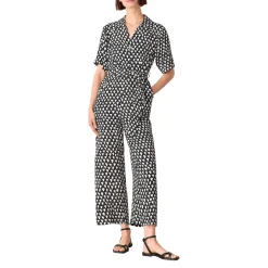 Discount WHISTLES Abstract Triangle Jumpsuit