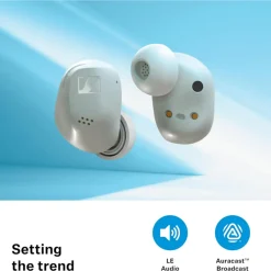 Accentum True Wireless Noise-Cancelling Headphones Black