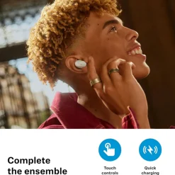 Discount SENNHEISER Accentum True Wireless Noise-Cancelling Headphones Black