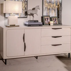 Adak Marble Base Table Lamp