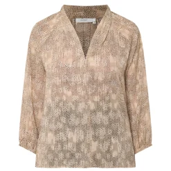 Addison Tonal Dotted Blouse