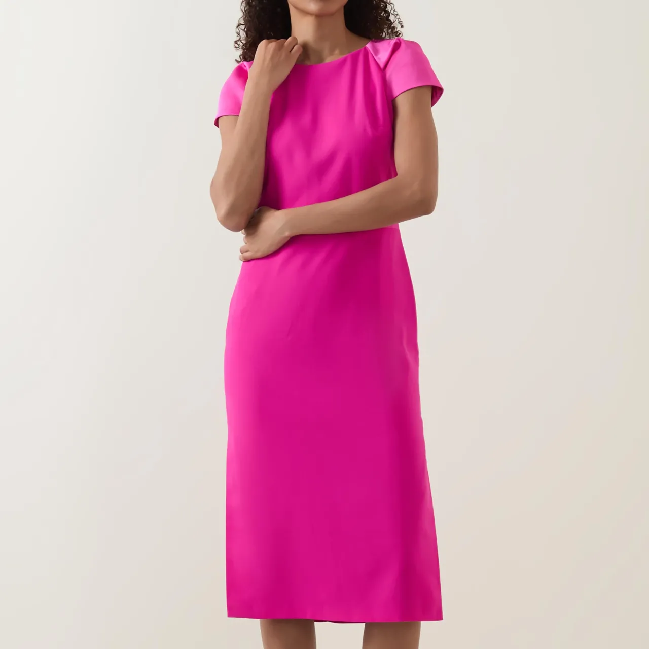 Sale CAROLINE KILKENNY Adeline Double Stripe Pencil Dress