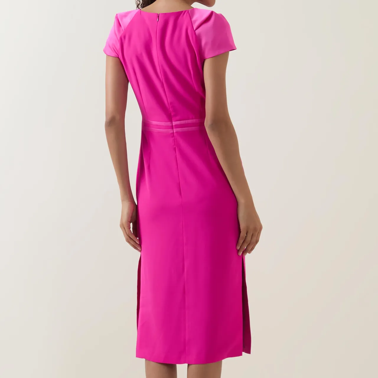 Sale CAROLINE KILKENNY Adeline Double Stripe Pencil Dress