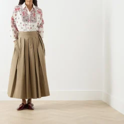 Sale WEEKEND MAX MARA Agiate Pleated Skirt