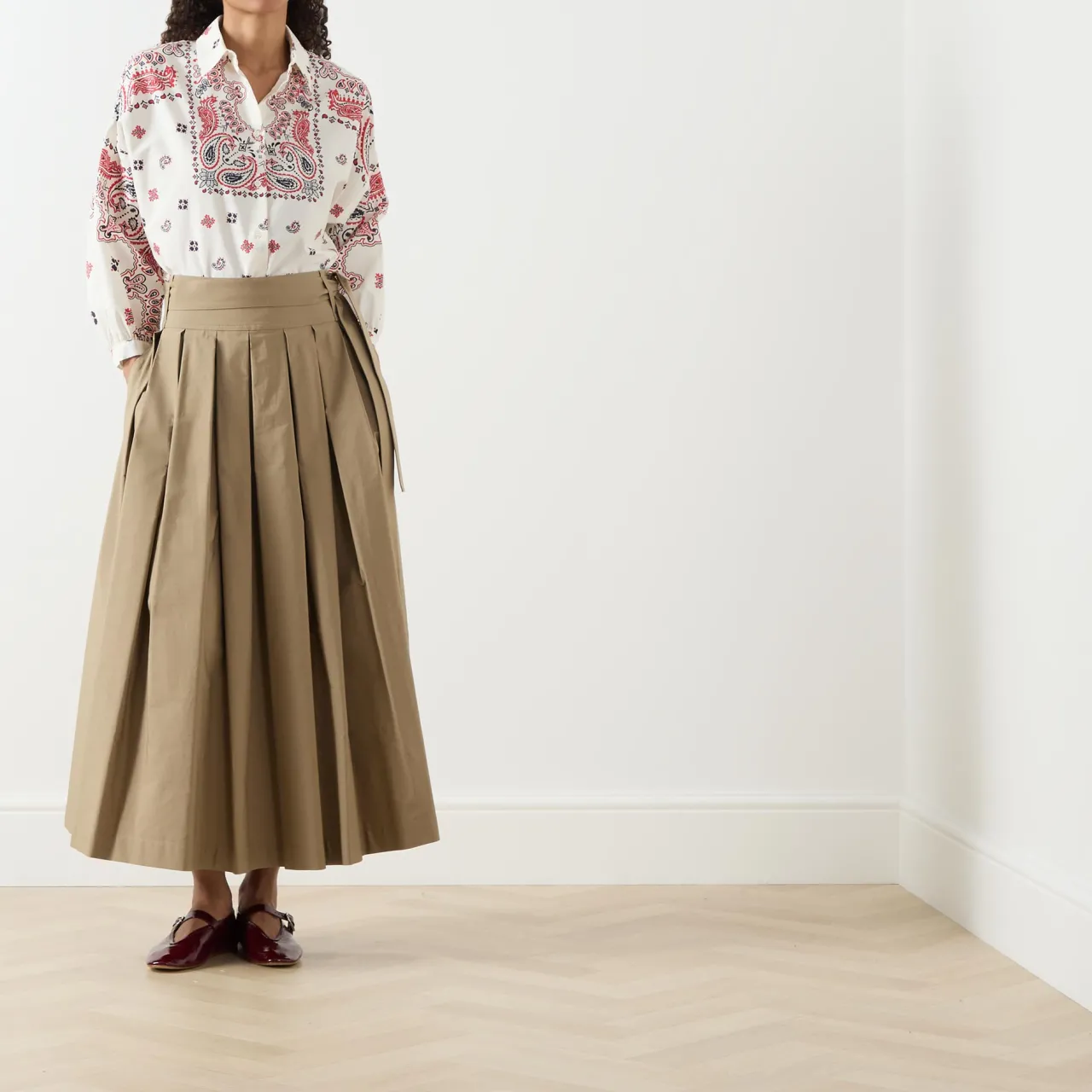 Sale WEEKEND MAX MARA Agiate Pleated Skirt