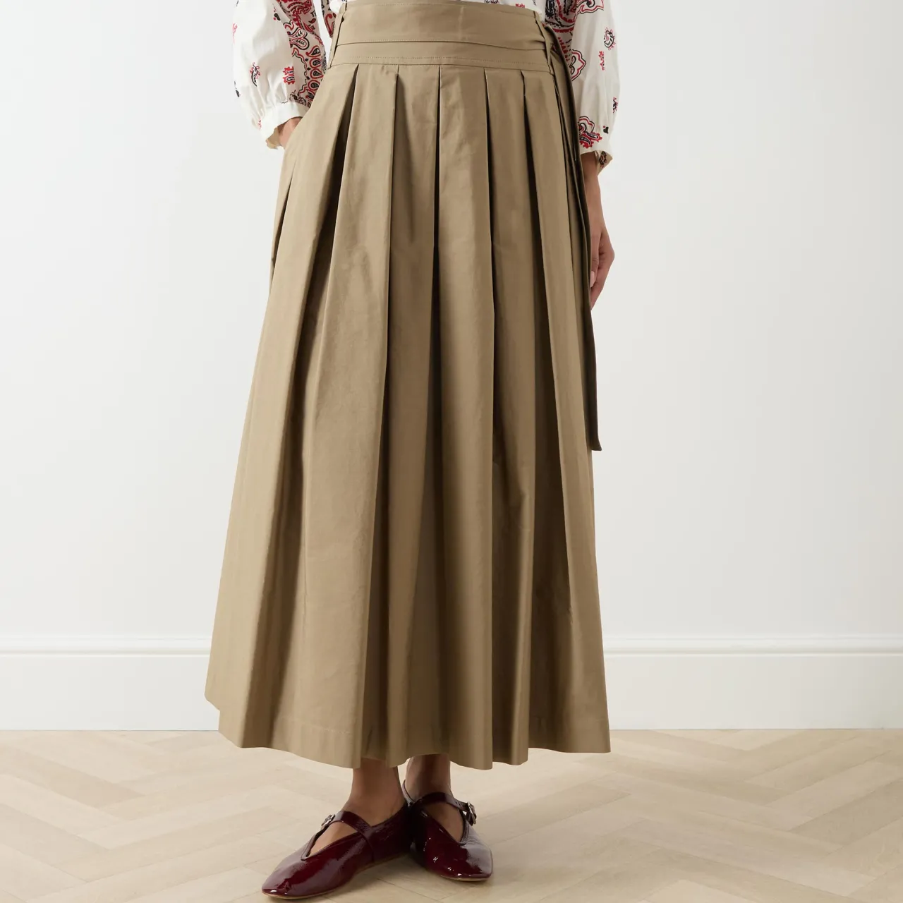 Sale WEEKEND MAX MARA Agiate Pleated Skirt