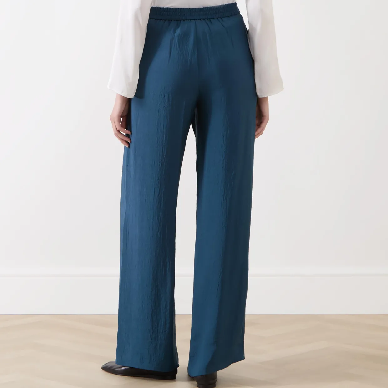 Agnes Mid-Rise Sarong Trousers