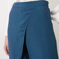 Agnes Mid-Rise Sarong Trousers