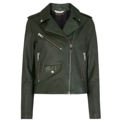 Agnes Pocket Leather Jacket