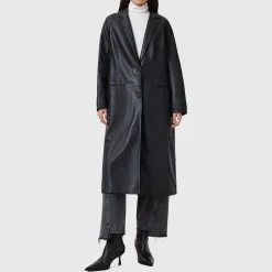 Aire Leather Coat