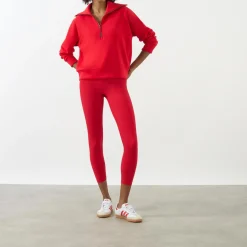 Outlet SPANX AirEssentials Half Zip Sweat Top