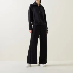 New SPANX AirEssentials Half Zip Sweat Top