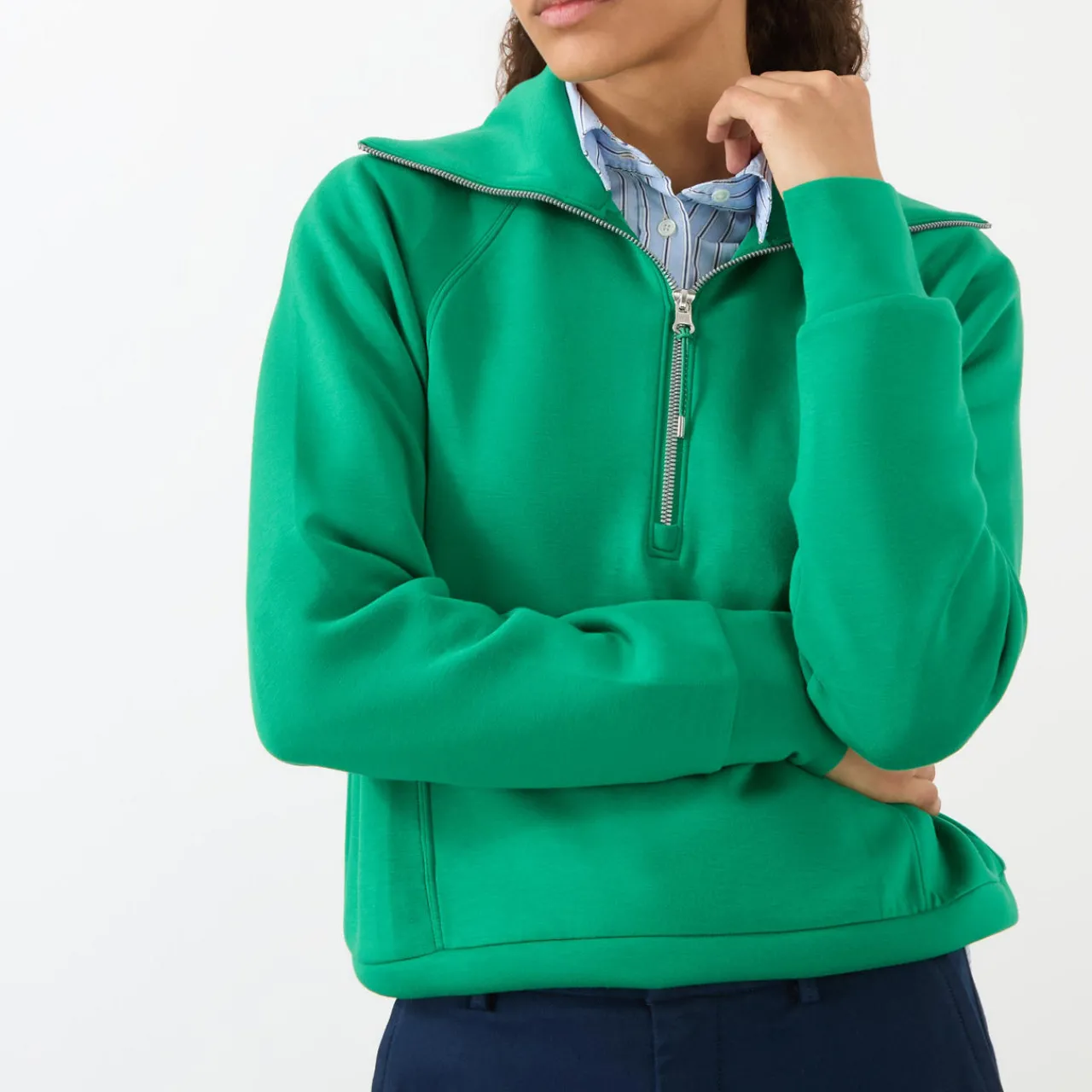 Discount SPANX AirEssentials Half-Zip Sweatshirt