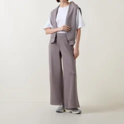 AirEssentials Wide Leg Shimmer Sweat Bottoms