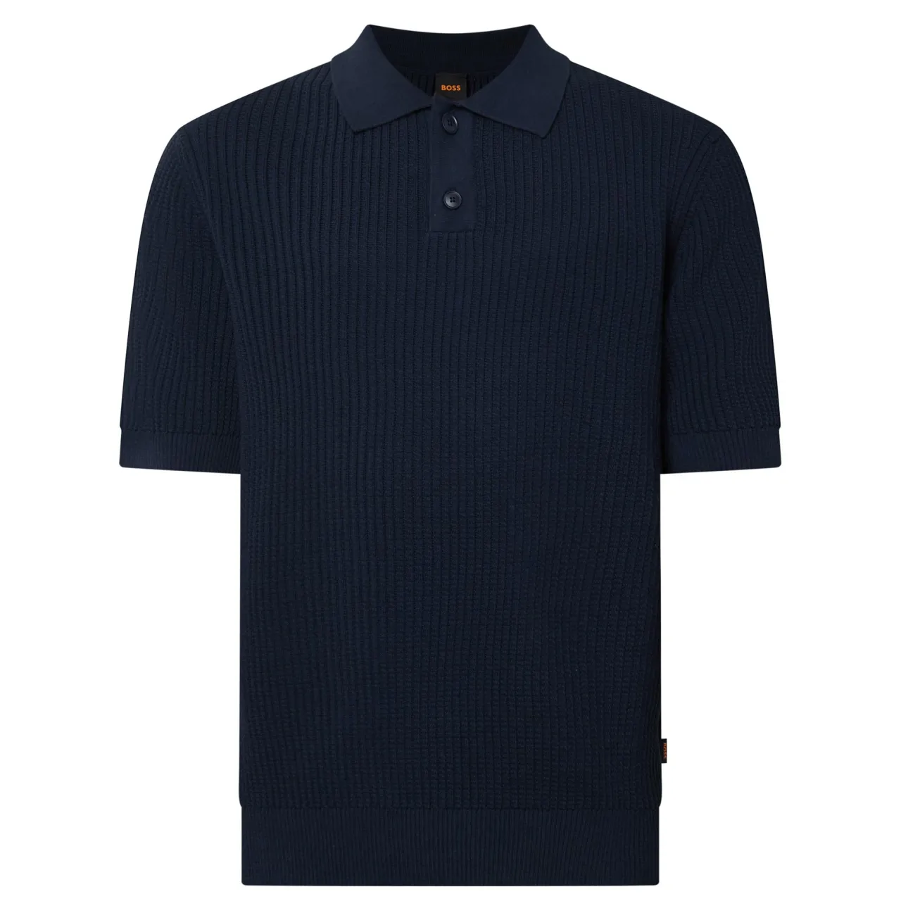 New BOSS Akoppo Ribbed Polo Shirt