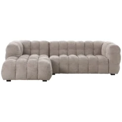 Best CASEYS FURNITURE Alba Chaise 4-Seater LHF Sofa Fine Beige Glam