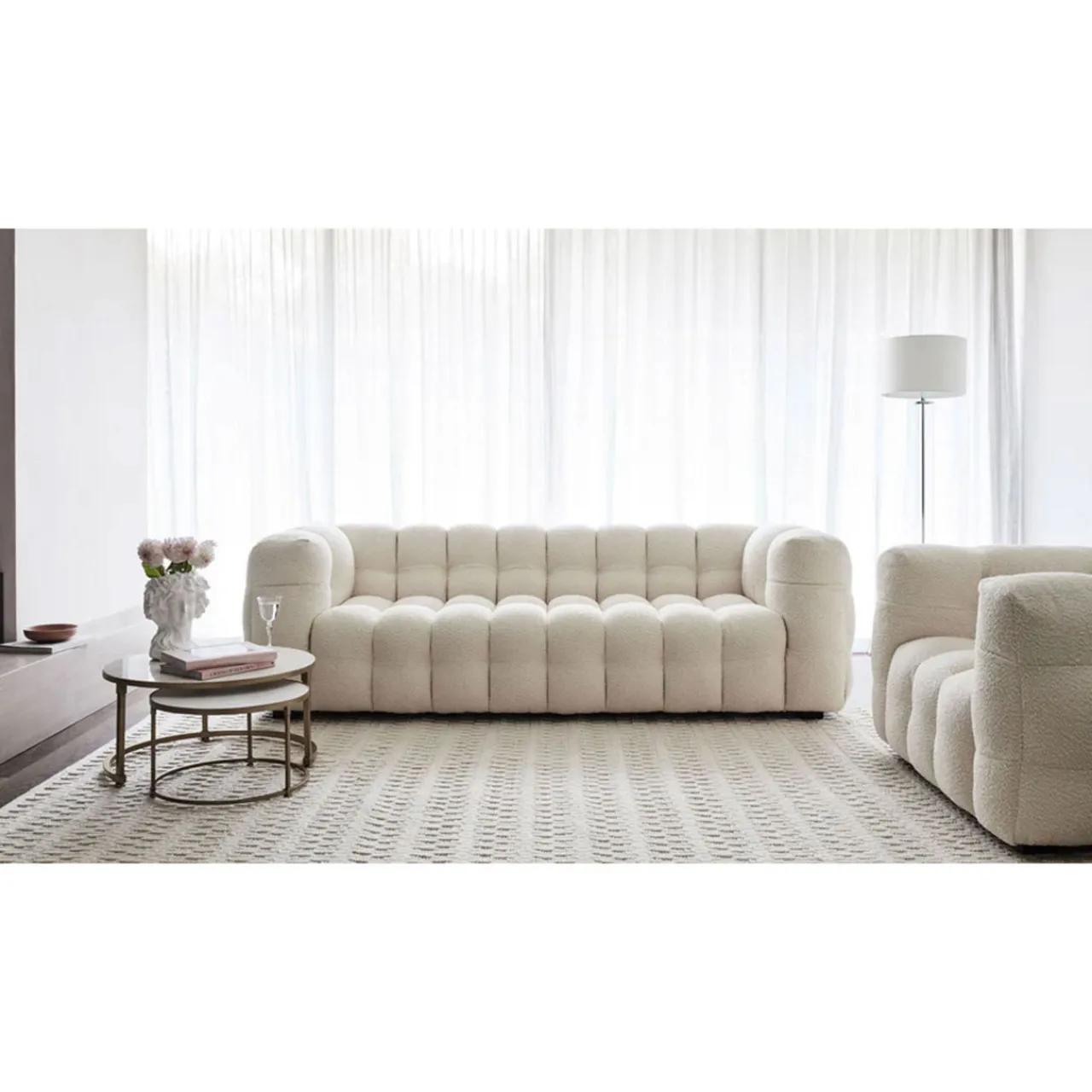 New CASEYS FURNITURE Alba 3-Seater Sofa