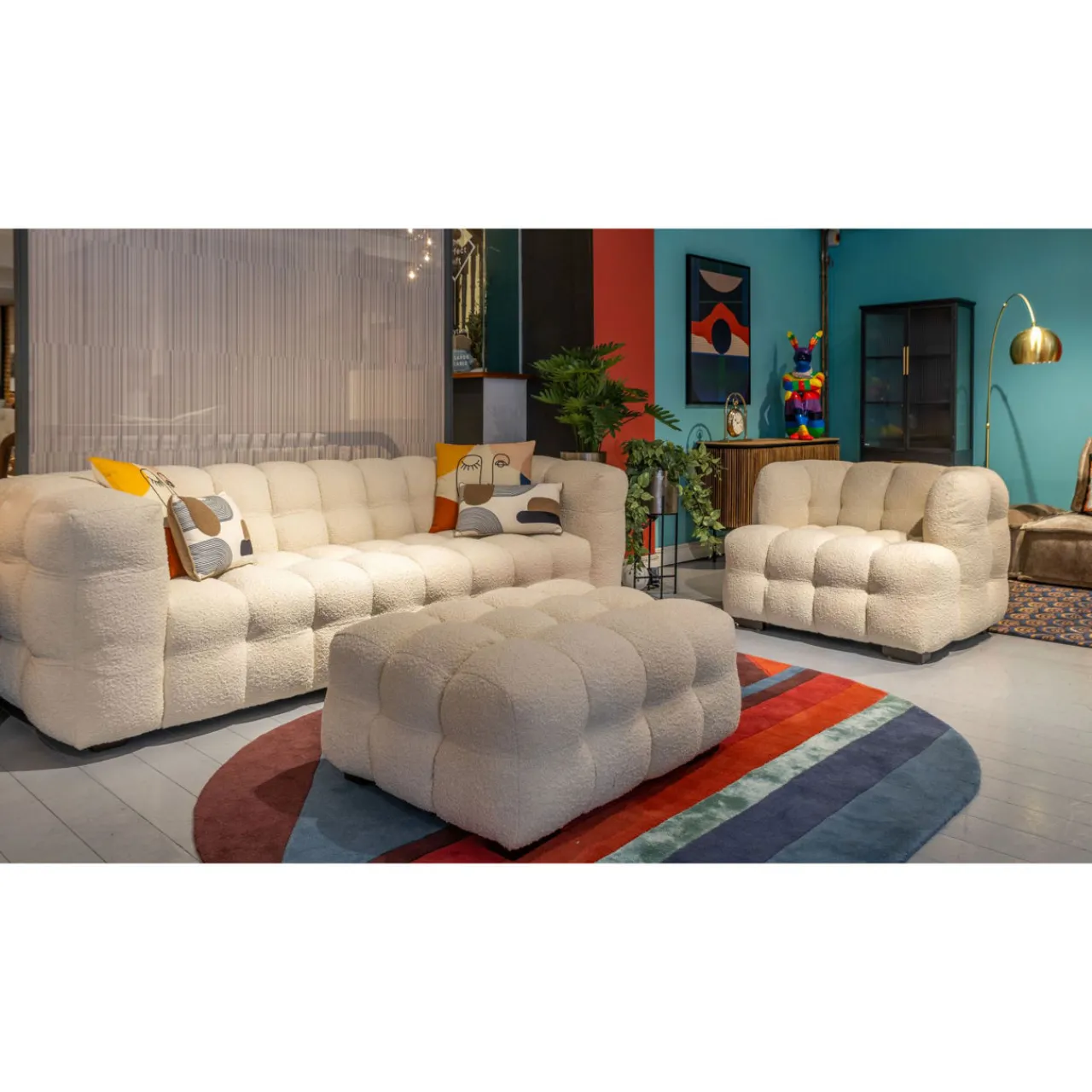 New CASEYS FURNITURE Alba 3-Seater Sofa