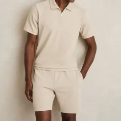 Best REISS Albany Textured Polo Shirt