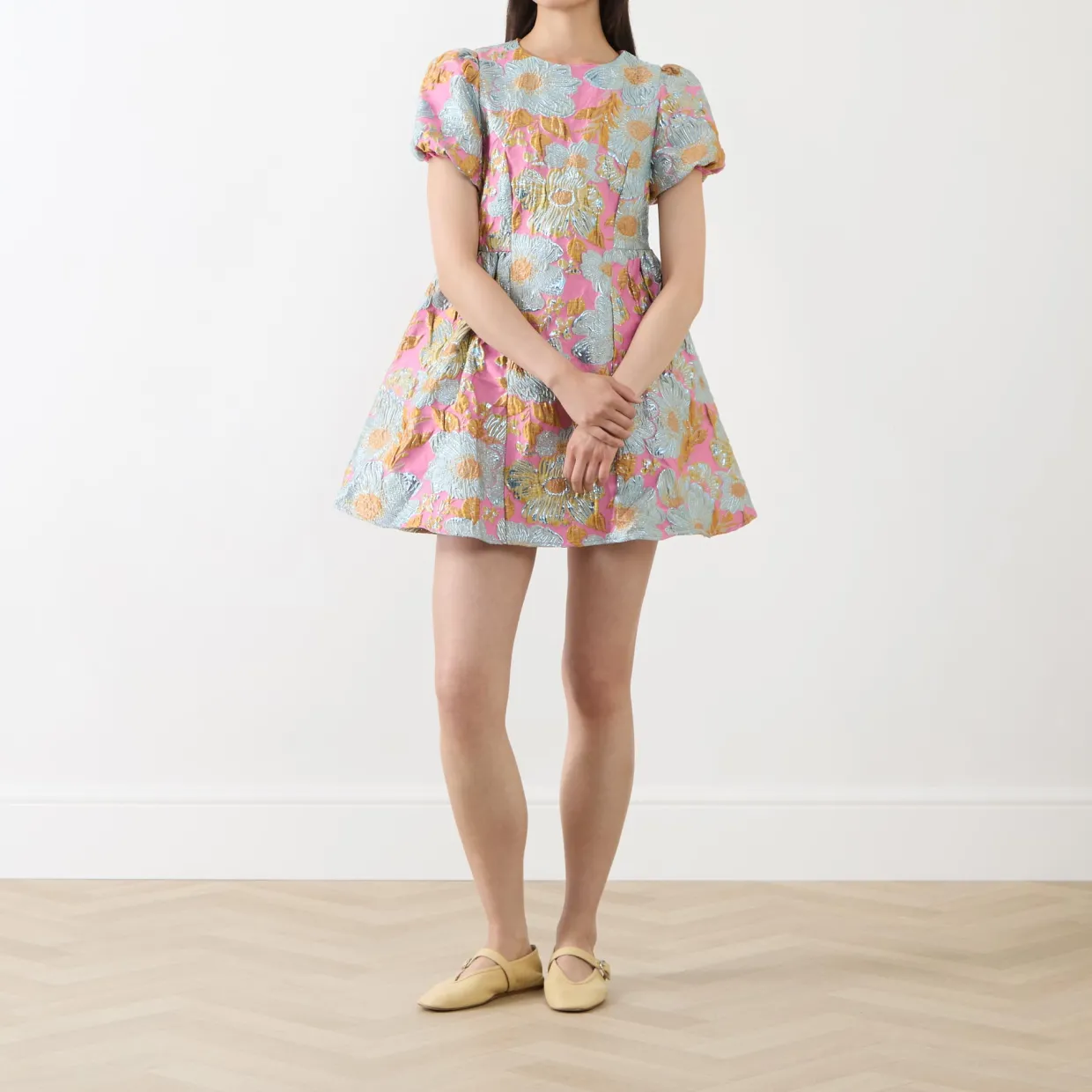 Alegria Jacquard Mini Dress