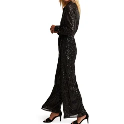 Alessandra Sequin Embellished Jumpsuit