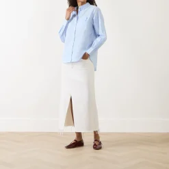 Alex Stripe Embroidered Shirt