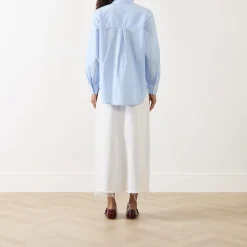 Alex Stripe Embroidered Shirt