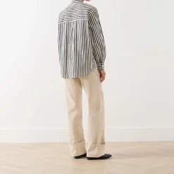 Best FABIENNE CHAPOT Alex Striped Single Cuff Shirt