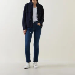 Alis Mid-Rise Slim Leg Jeans
