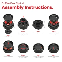 All Around Tumbler Press-In Lid Indigo 16oz